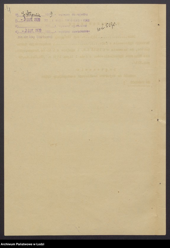 Obraz 6 z jednostki "Lejbus – Zelman Glincensztejn – pośrednictwo handlowe"