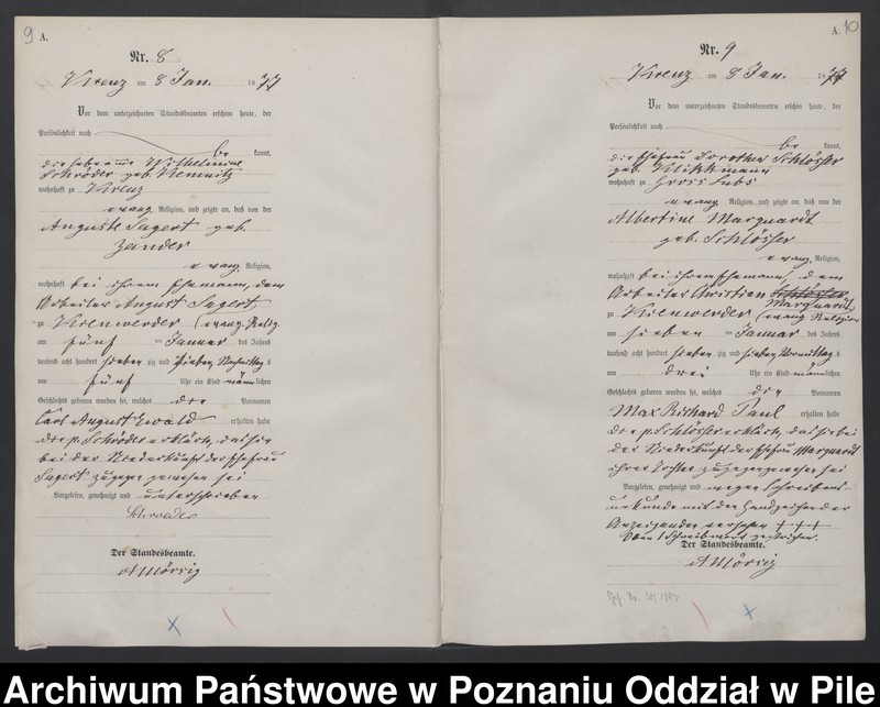 Obraz 8 z jednostki "Księga urodzeń"