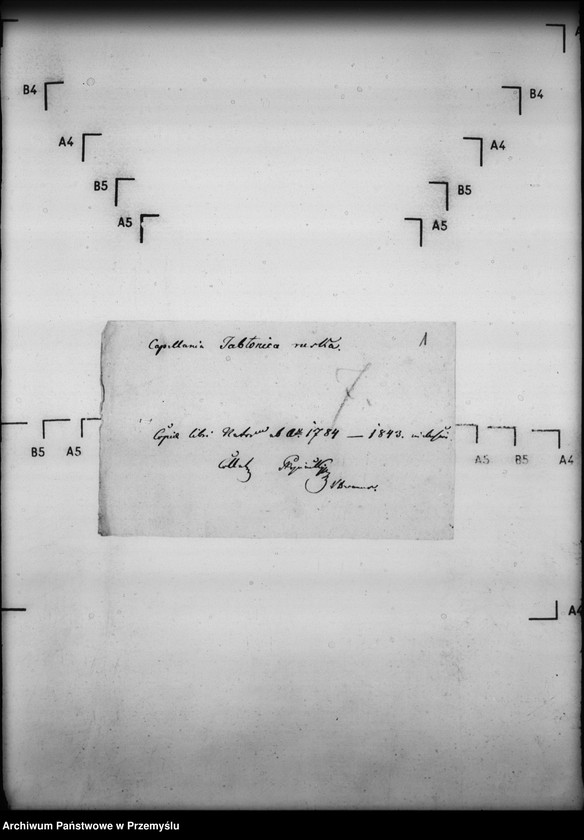 image.from.unit.number "[Kopie ksiąg metrykalnych parafii Jabłonica Ruska (dekanat Dynów)]"