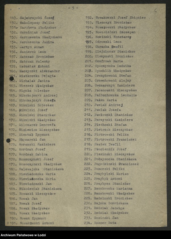 Obraz 7 z jednostki "Ankiety sprawozdawcze instruktora Komitetu Powiatowego Łódź [z załącznikami]"