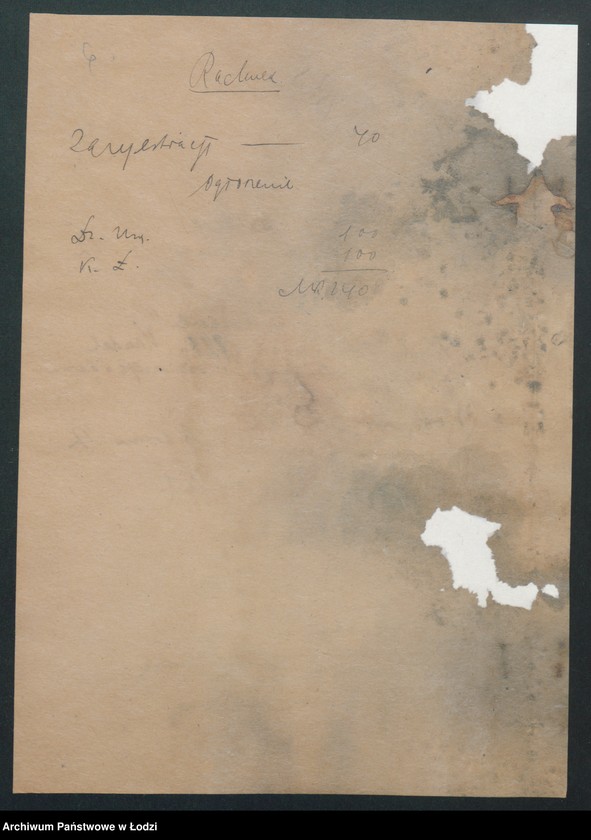 Obraz 8 z jednostki "August Kerpert- handel artykułami włókienniczymi, chemikaliami i bawnikami"