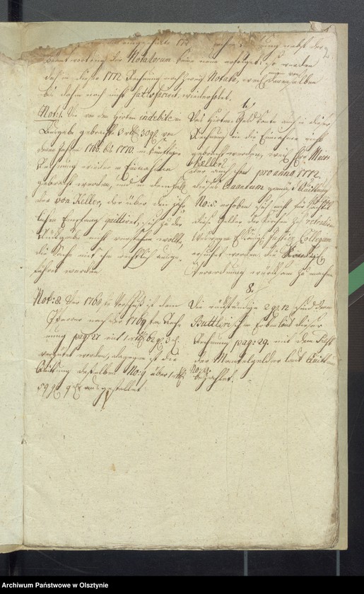 image.from.unit.number "Kobultische Kirchen Jahres Rechnung über Einnahme und Ausgabe Geld"