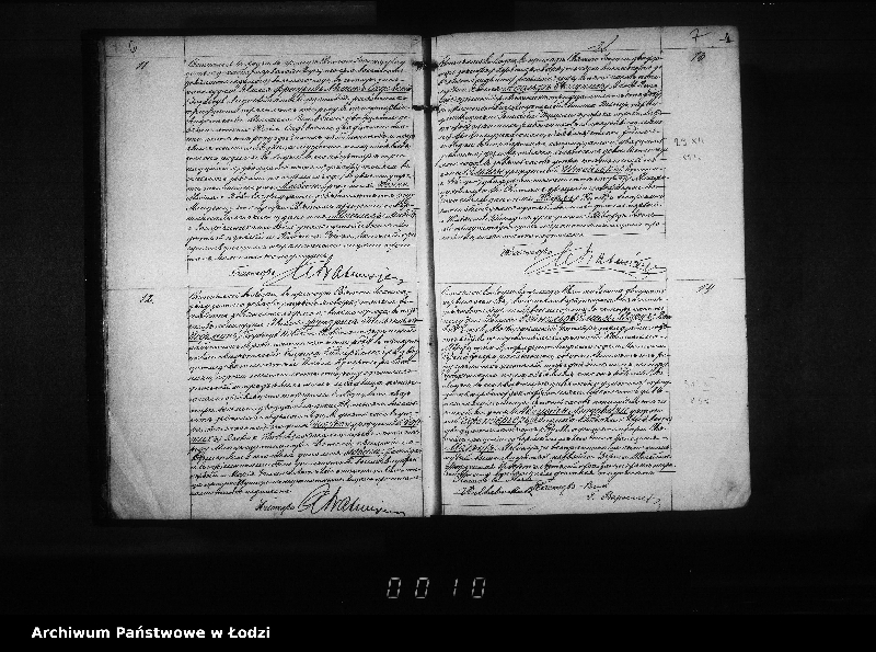 Obraz 8 z jednostki "Akta urodzeń, małżeństw i zgonów"