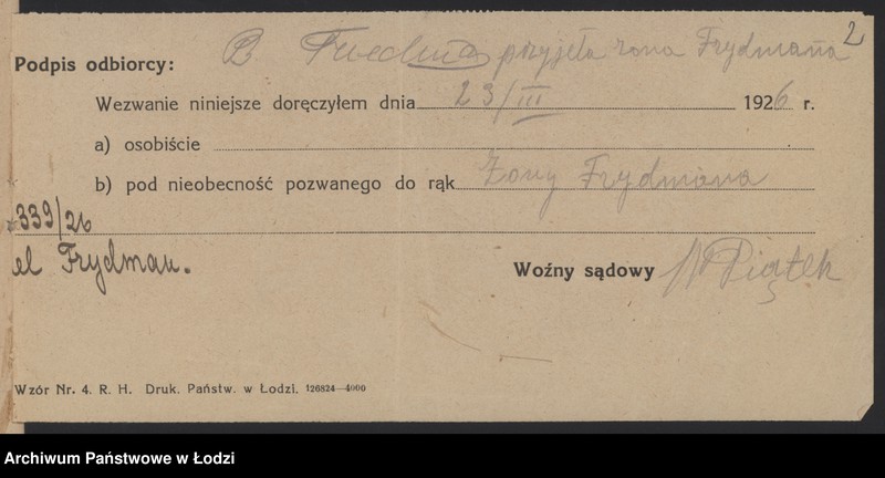 Obraz 4 z jednostki "Izrael Frydman – przemiał zboża"