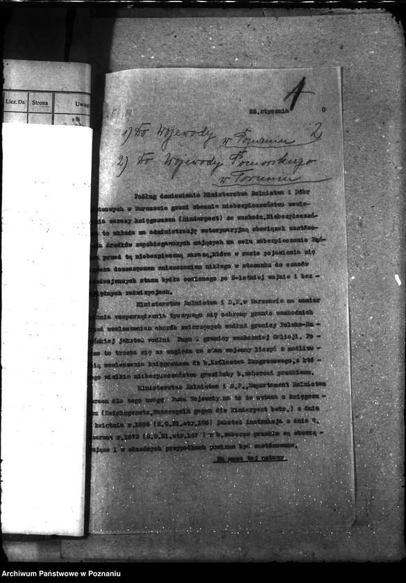 Obraz 5 z jednostki "Sprawy ogólne Wykazy chorób zaraźliwych,- księgosusz -"