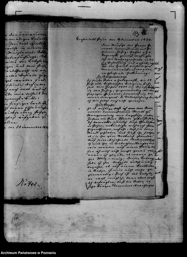 Obraz 17 z jednostki "Untersuchungssache wider den Generalkommissarius Geheimen Justizrat von Zakrzewski."