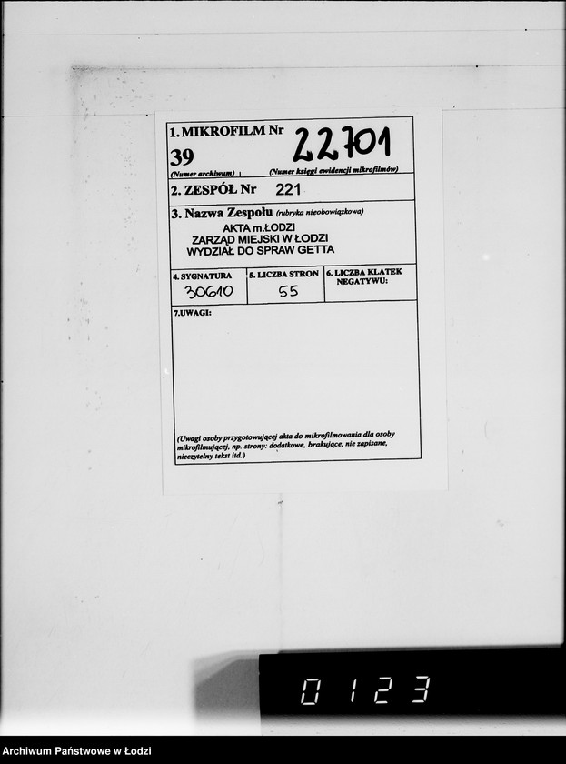 Obraz 2 z jednostki "Lumpen gegen Zellwolle [dostawa z Getta]"