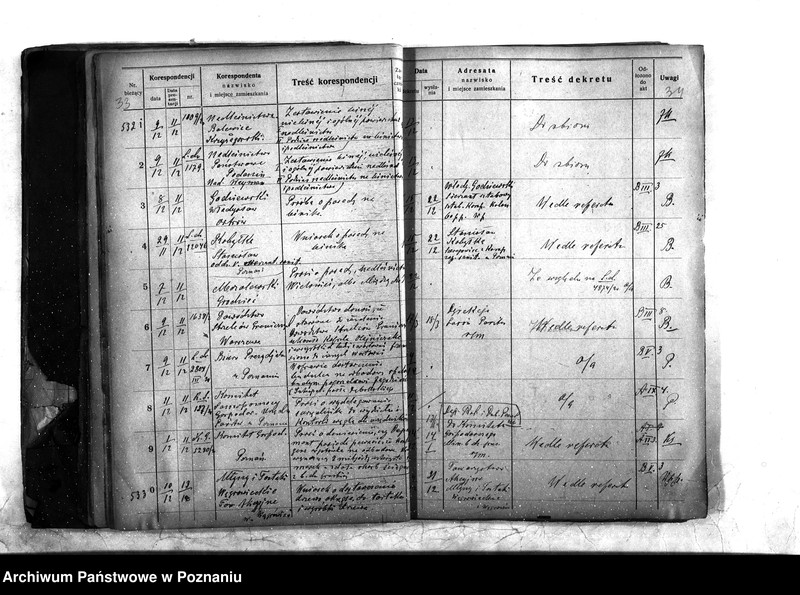 Obraz 20 z jednostki "Dziennik od nr. 5261 - 7590"