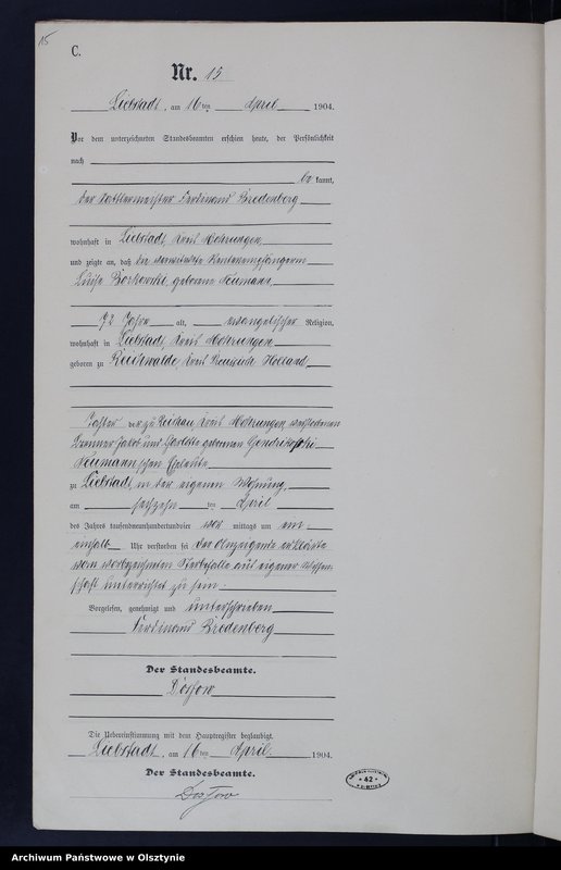 image.from.unit.number "Sterbe-Neben-Register Nr 1 - 51"