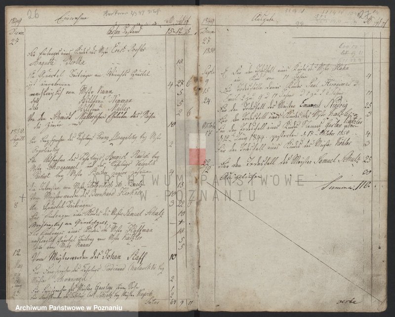 Obraz 17 z jednostki "[Księga kasowa cechu szewców w Lesznie]"