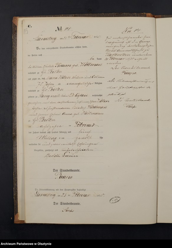 image.from.unit.number "Sterbe-Neben-Register Nr 1 - 64"