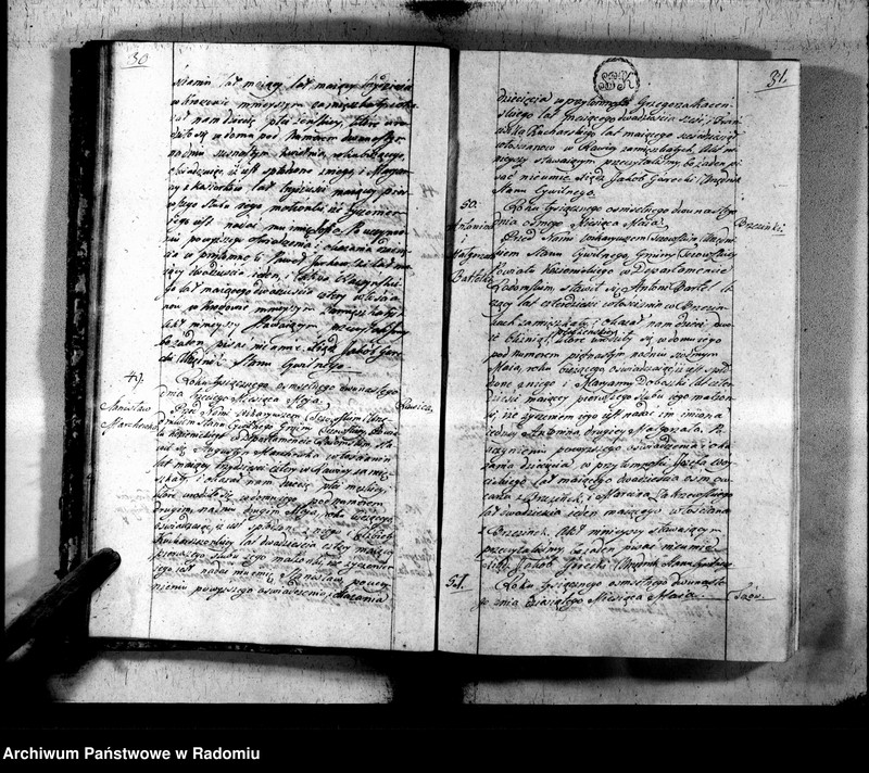 image.from.unit.number "Księga urzędnika stanu cywilnego gminy Tczowskiey do zapisania wszelkich aktów rok 1812"