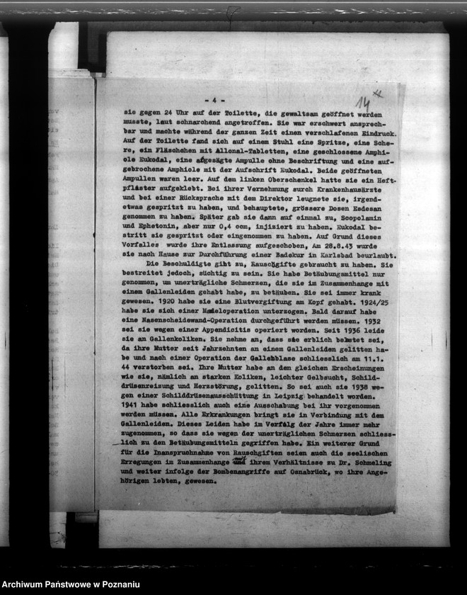 Obraz 18 z jednostki "Berufsgerichtliche Verfahren gegen Ärzte"