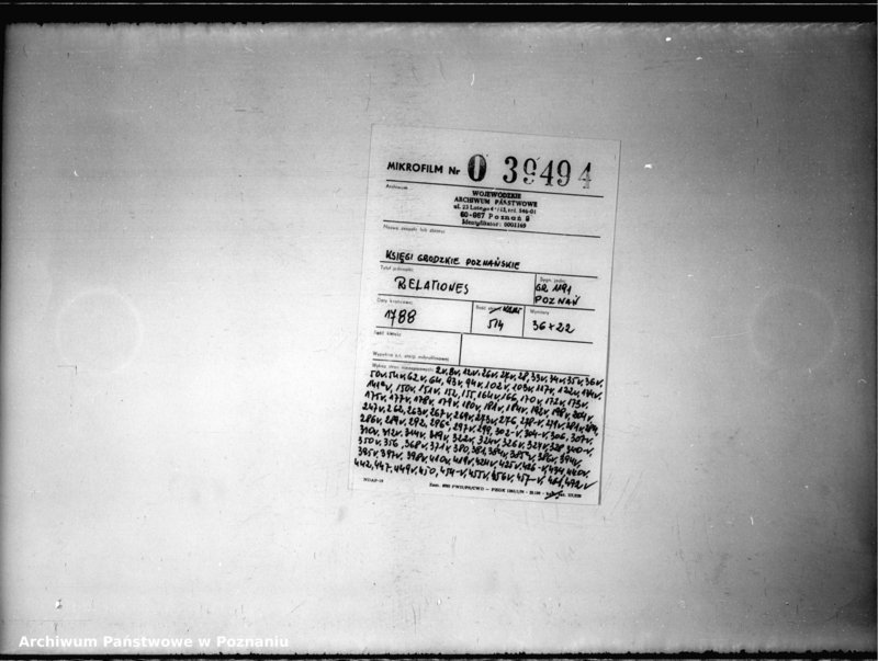 Obraz 2 z jednostki "Relationes [protocollon]"