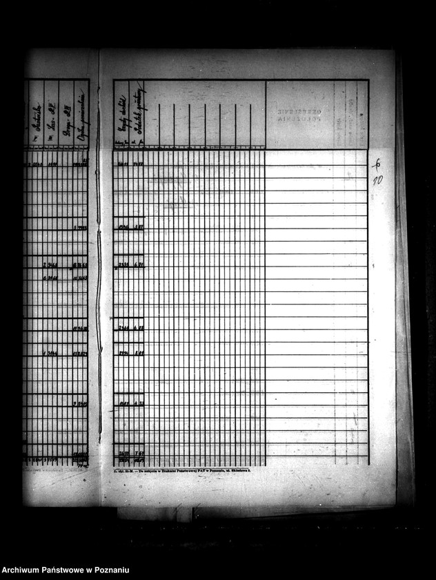 Obraz 14 z jednostki "Tymczasowy rejestr pomiarowo-parcelacyjny odnośnie gruntów przeznaczonych do przymusowego wykupu w roku 1938/39"