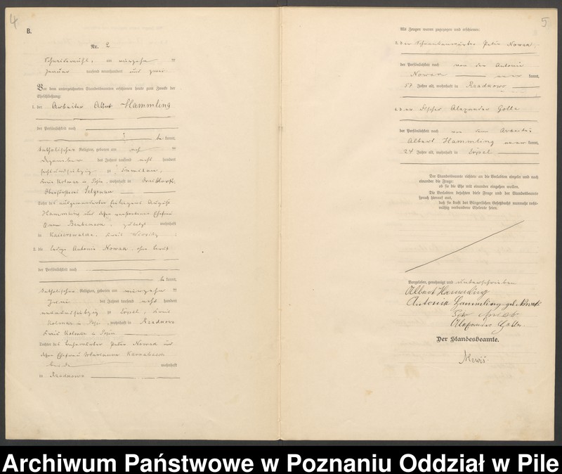 image.from.unit.number "Księga małżeństw"