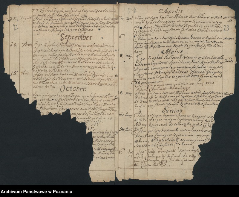 Obraz 13 z jednostki "Księga chrztów i małżeństw"