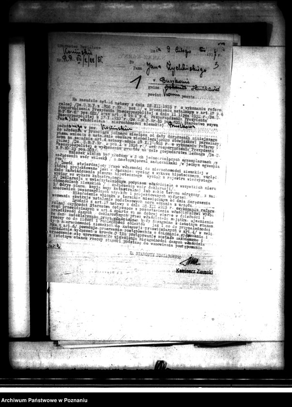 image.from.unit.number "Wyłączenie z art.. 4 ustawy o wykonaniu reformy rolnej z majątku Buszkowo powiatu konińskiego"