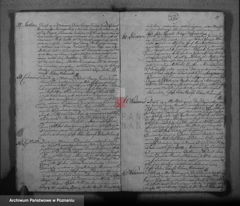 image.from.unit.number "Akta urodzeń, małżeństw i zejścia"