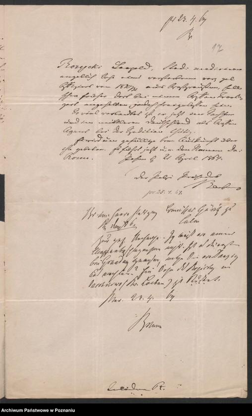 Obraz 20 z jednostki "A. betr. Oberst Różycki und Leopold von Różycki, Stud. med."