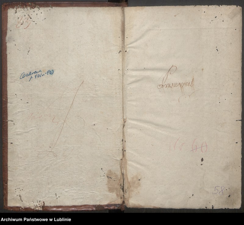 image.from.unit.number "Prothocollon inscriptionum iudicii advocatialis et scabinalis civitatis SRM Lublinensis"