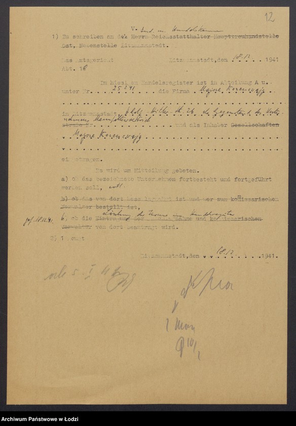 Obraz 14 z jednostki "Mojsze Rozencwajg- sprzedaż manufaktury"