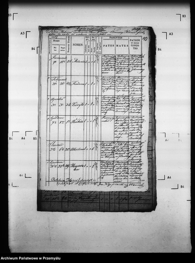 image.from.unit.number "[Kopie ksiąg metrykalnych parafii Brunary Wyżne z filiami Brunary Niżne, Czarna, Jaszkowa (dekanat Grybów)]"