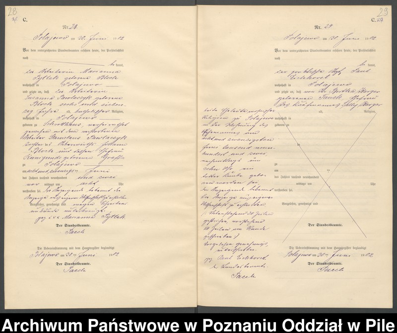 Obraz 17 z jednostki "Księga zgonów"