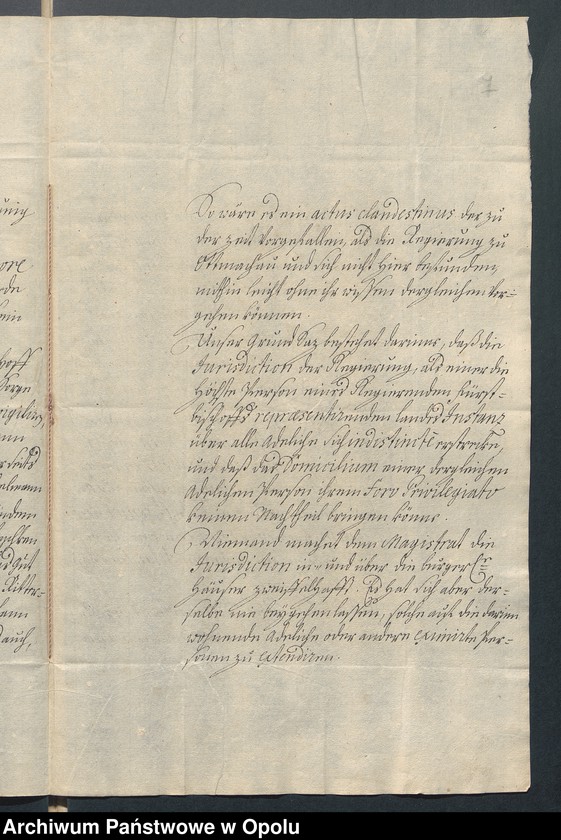 image.from.unit.number "Korespondencja między urzędem biskupim a Fundacją Kolegiaty św. Jakuba w Nysie [Ekstrakty dokumentów z 1477 i 1660 r.]"