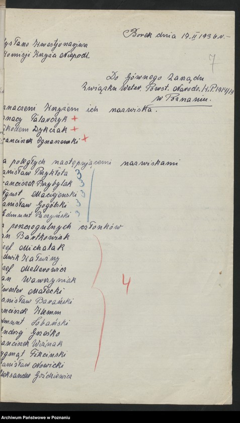 Obraz 20 z jednostki "Borek, powiat Gostyń - akta koła."
