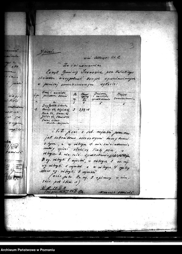 Obraz 7 z jednostki "Regulacja hipoteczna scalonych gruntów Sobiesęki powiatu kaliskiego"