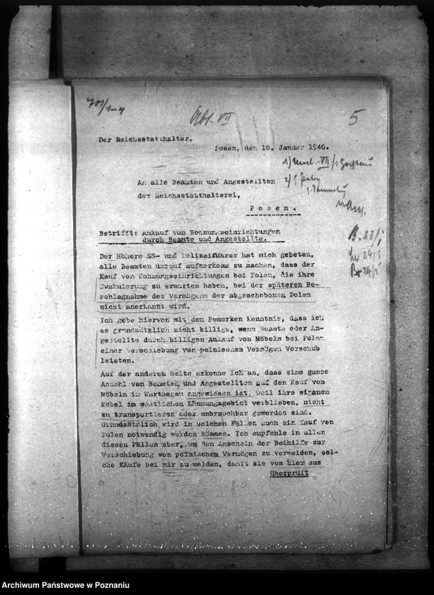 Obraz 10 z jednostki "Verschiedene Verwaltungssachen der Reichsbauämter"