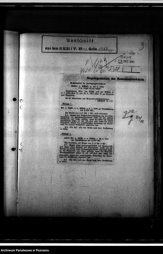 Obraz 7 z jednostki "Runderlasse des Reichsministeriums des Innern"