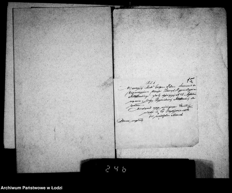 Obraz 15 z jednostki "Rachunek z funduszu Kasy Zgromadzenia Siodlarskiego w mieście Łodzi"