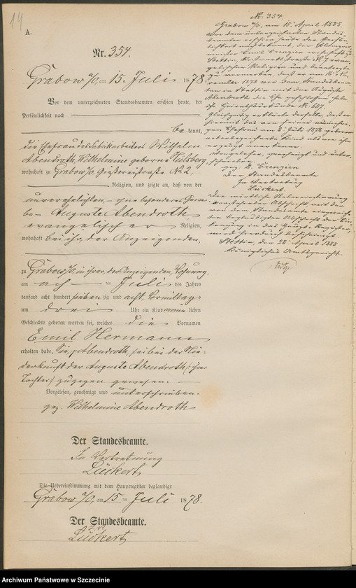 image.from.unit.number "Geburts-Register (Neben-Register) Band II"