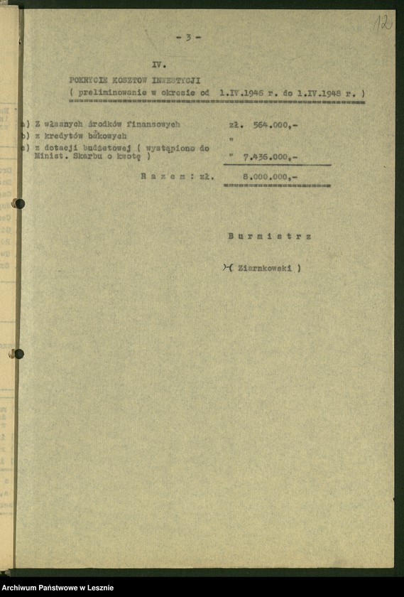 Obraz 14 z jednostki "[Plan inwestycyjny]"