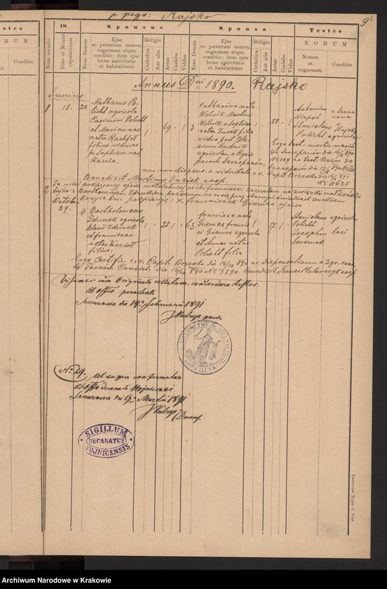 image.from.unit.number "Księga małżeństw parafii Szczurowa"