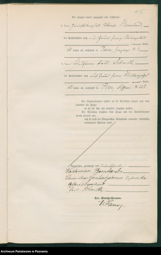 Obraz 17 z jednostki "Księga małżeństw tom I"