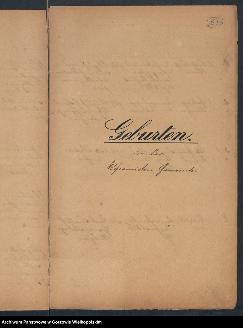 image.from.unit.number "Duplikate der Ewangelich-Reformierten und Militärgemeinde zu Landsberg an der Warthe"