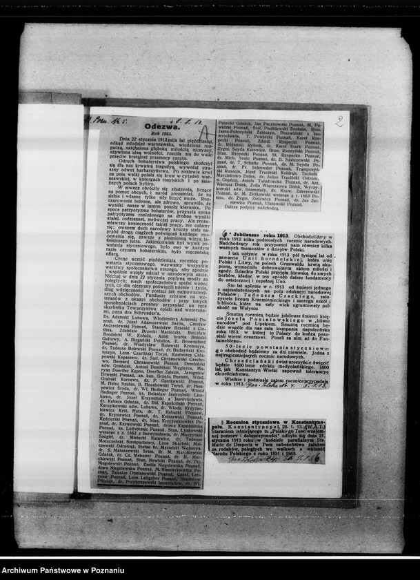 Obraz 6 z jednostki "Obchody, rocznice, wystawy, zjazdy i inne uroczystości. Wycinki prasowe"