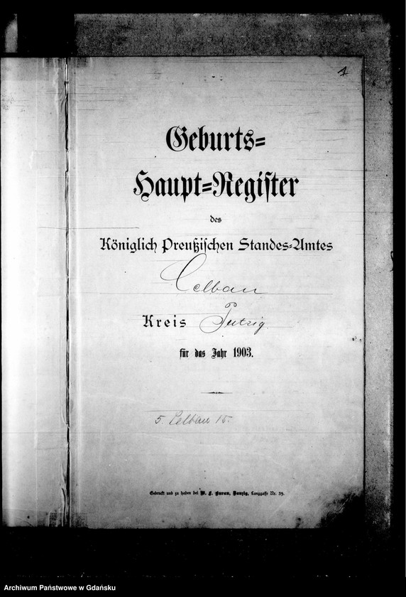 Obraz 5 z jednostki "Księga urodzeń"