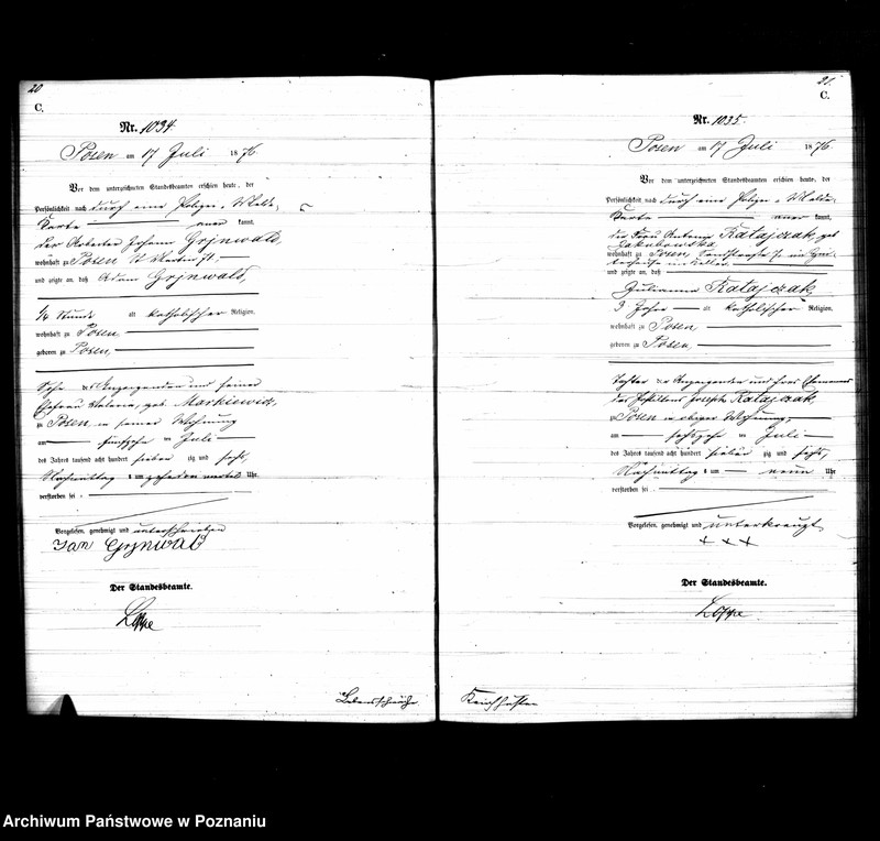 Obraz 13 z jednostki "Księga zgonów"