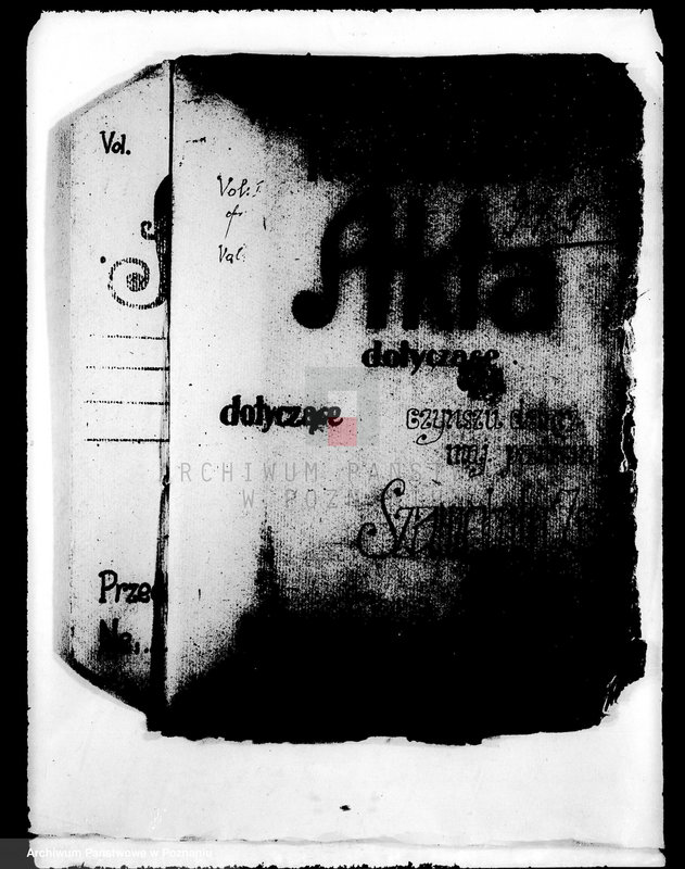 Obraz 4 z jednostki "Rewizje majątku państwowego Szamotuły-Zamek"