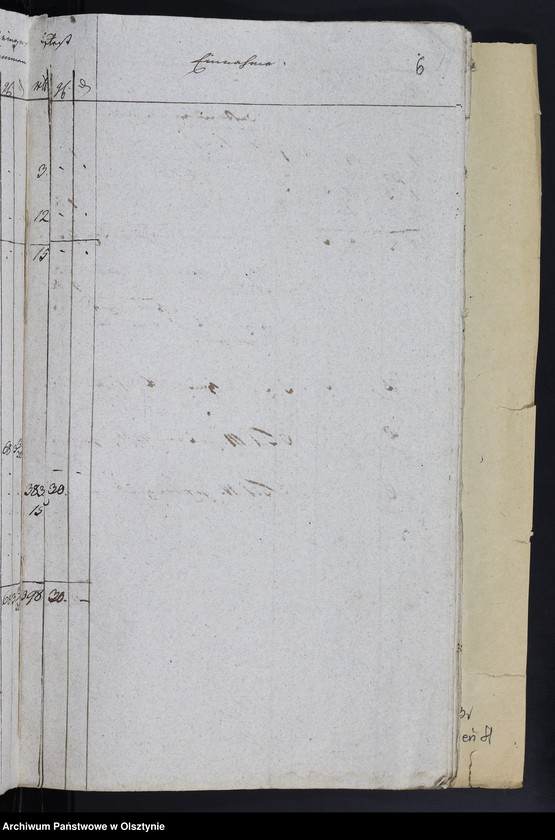image.from.unit.number "Rechnung über Einnahme und Ausgabe für die Kirche zu Sonnenborn"
