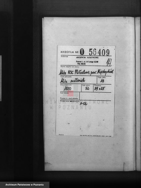 Obraz 2 z jednostki "Księga małżeństw"