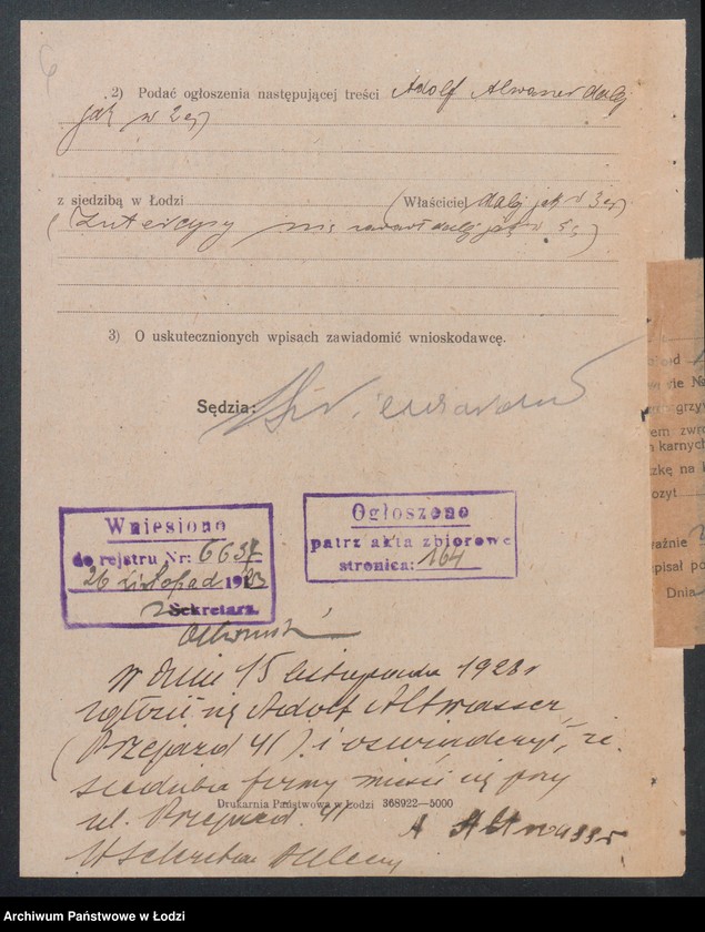 Obraz 8 z jednostki "Adolf Altwasser- sprzedaż mięsa i wędlin"