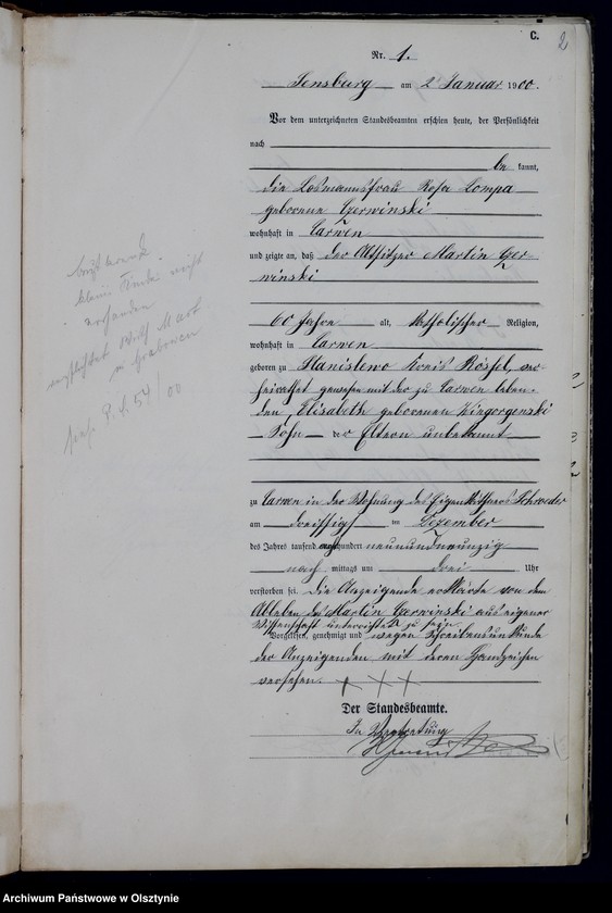 image.from.unit.number "Sterbe-Haupt-Register Nr 1 - 217"