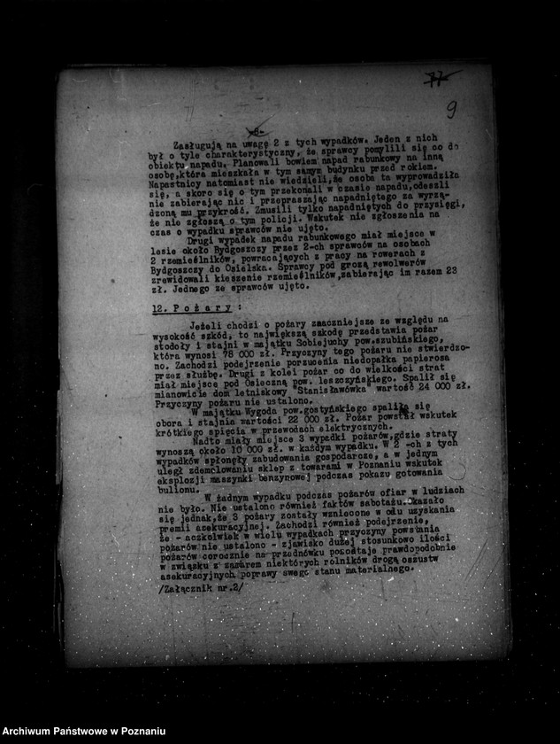 Obraz 13 z jednostki "Sprawozdania okresowe /miesięczne ze stanu bezpieczeństwa/ za miesiące kwiecień, maj, czerwiec 1937 r. /nr 4-6/"