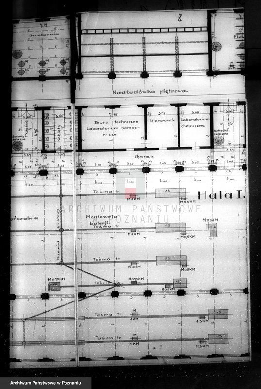 Obraz 12 z jednostki ""Centra" Zakłady Przemysłowe W. Tomaszewski w Poznaniu projekt hal fabrycznych"