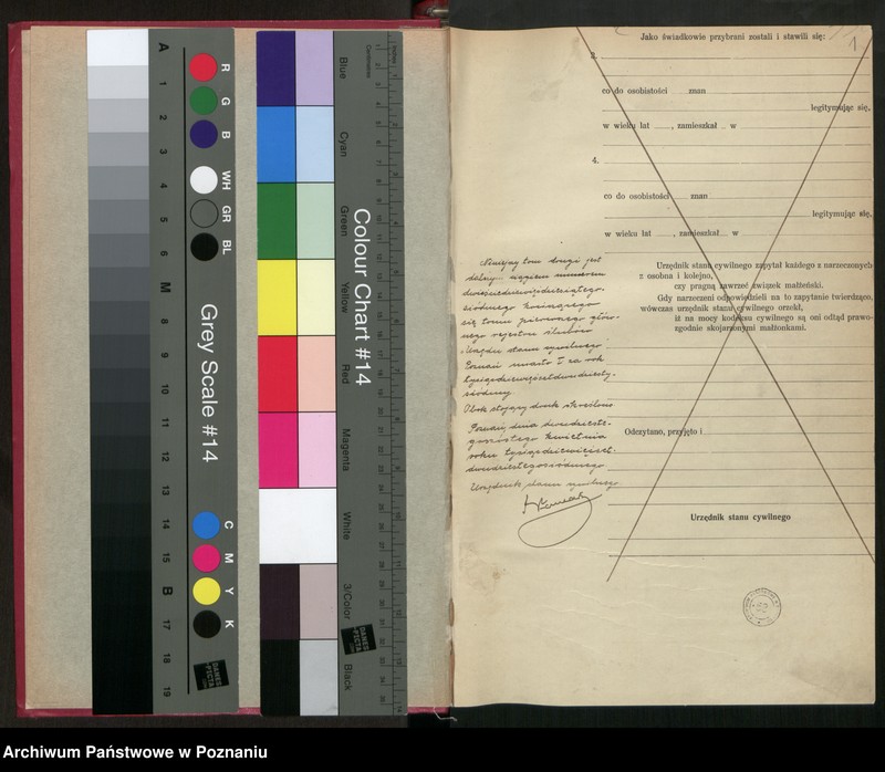 Obraz 3 z jednostki "Księga miejscowa małżeństw tom II [Rejestr główny małżeństw]"